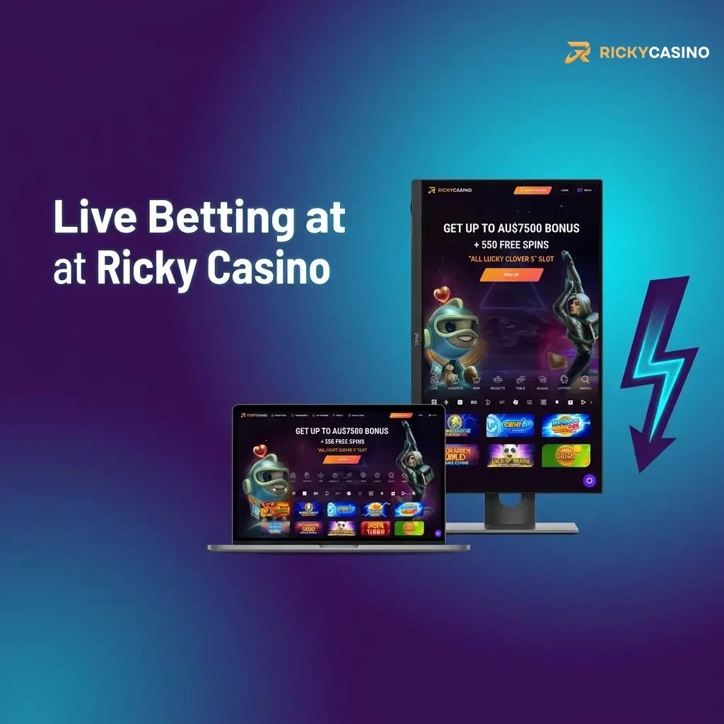 Live Betting at Ricky Casino