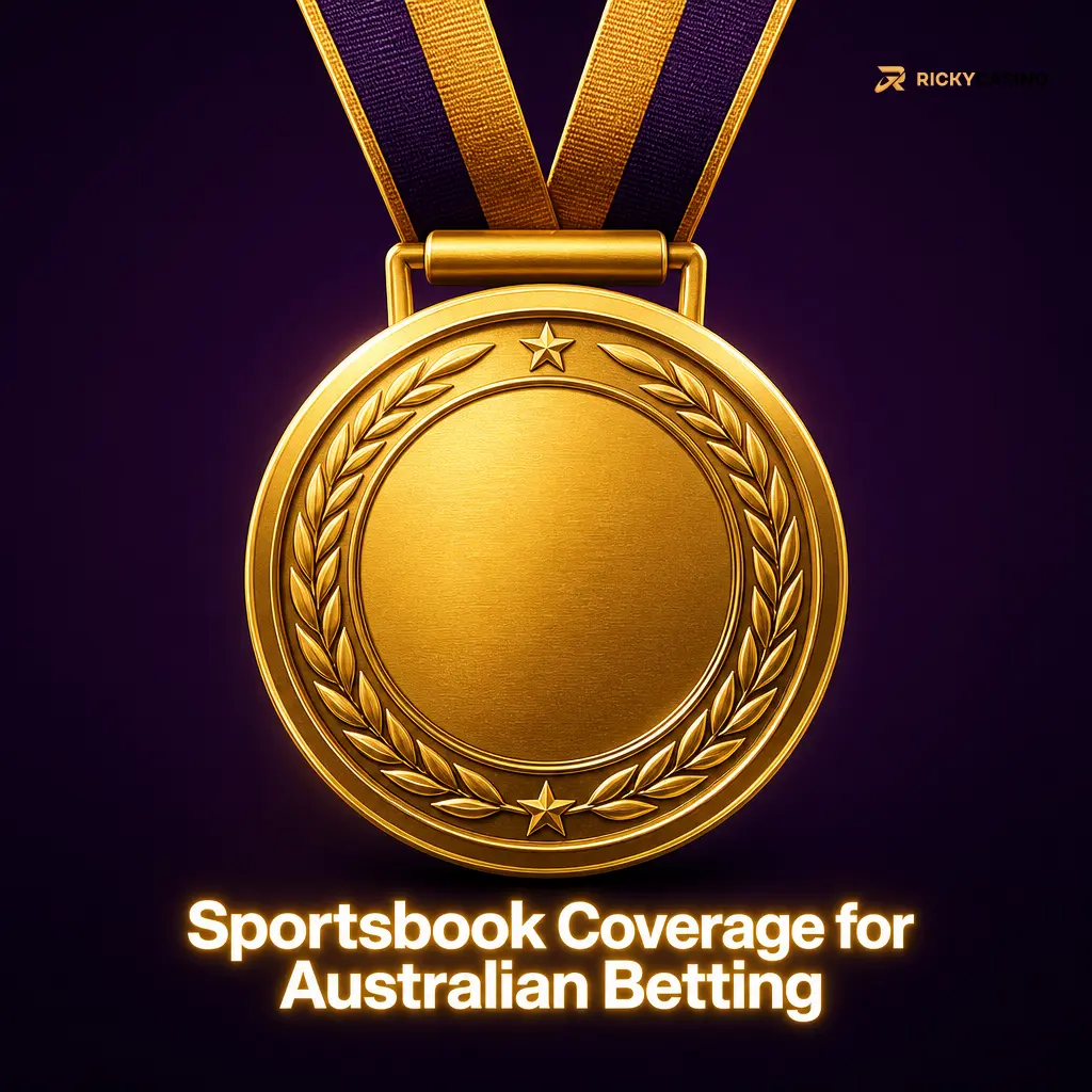 Sportsbook coverage showing Australian betting markets for AFL, rugby, cricket, tennis and racing