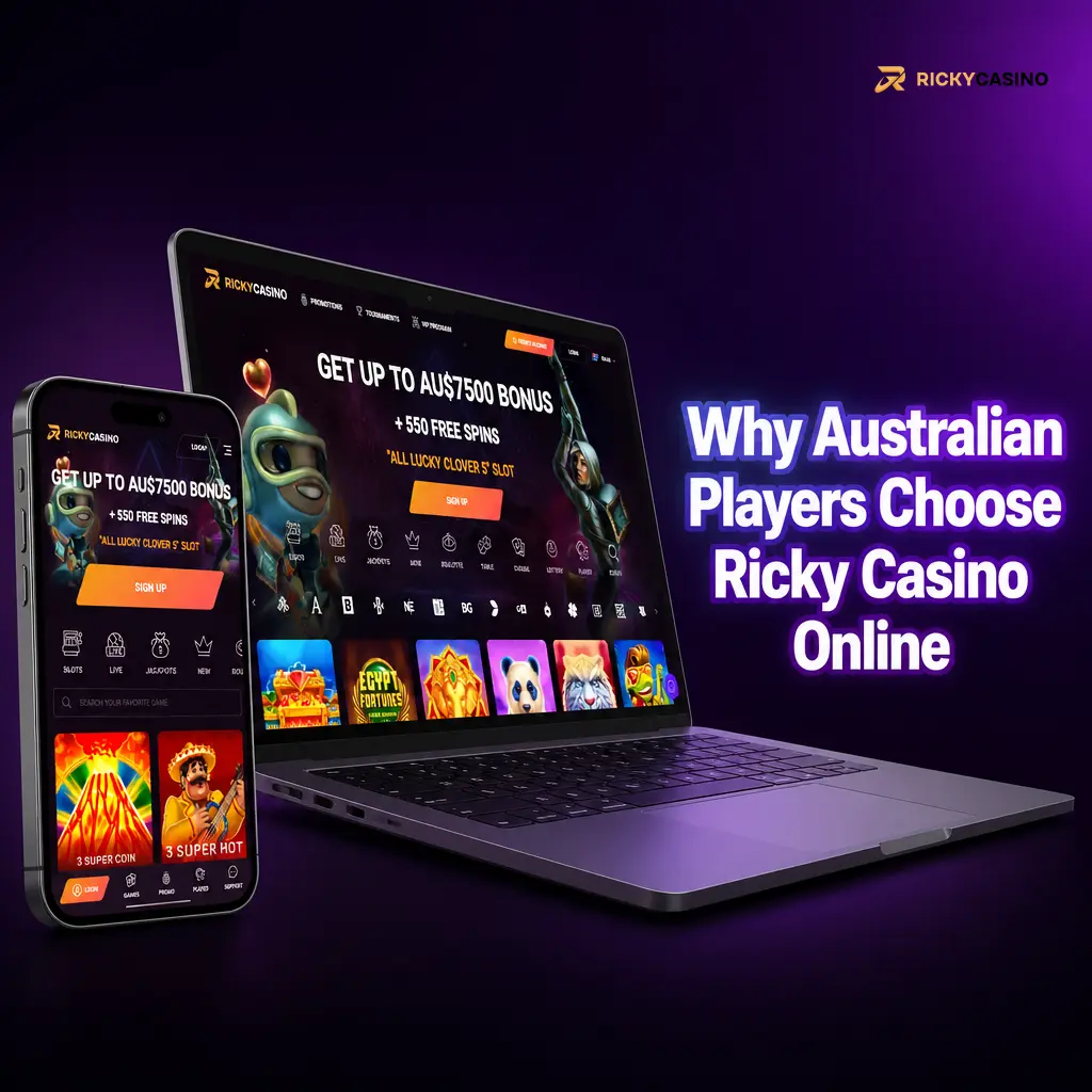 Ricky Casino online platform with AFL odds, cricket betting, slots and live dealer games in one AUD account